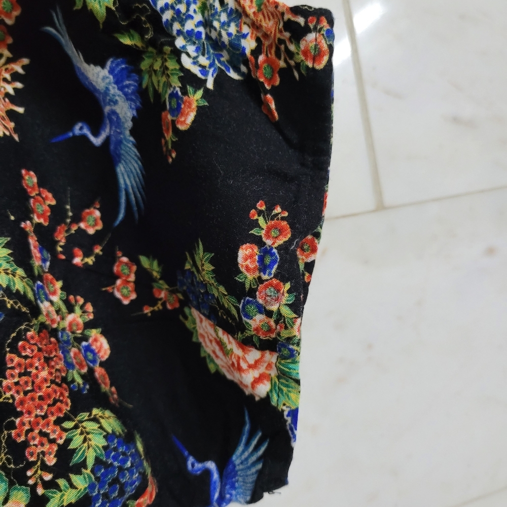 Bird Print Dress - Picture 5 of 9